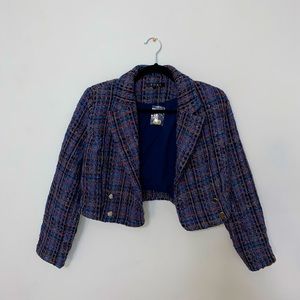 Fore cropped button coat, beautiful colors, brand New